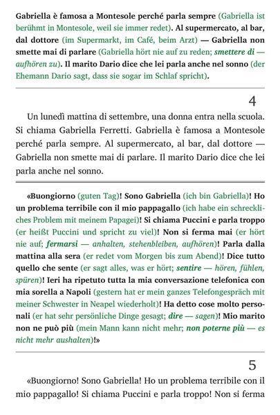 Produktbild: La scuola dei pappagalli - Italienisch lernen mit lustigen Kurzgeschichten A1-A2 (+ Audio-CD)