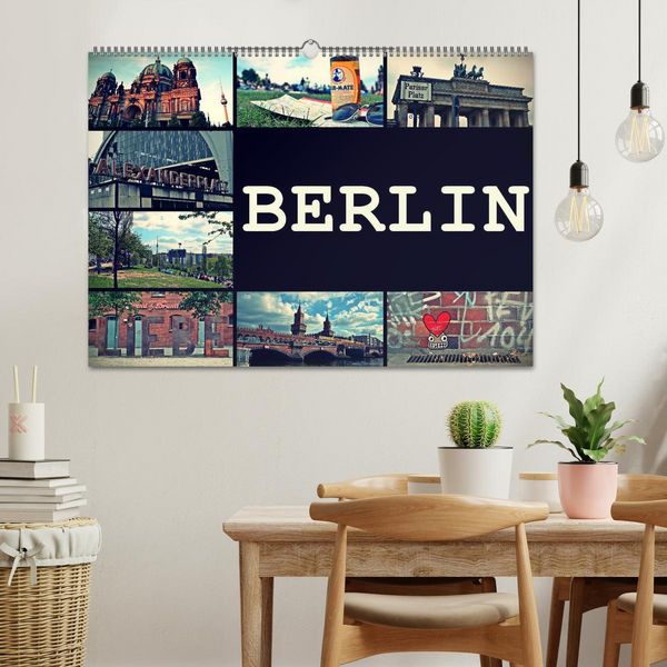 Produktbild: BERLIN horizontal (Wandkalender 2026 DIN A2 quer), CALVENDO Monatskalender
