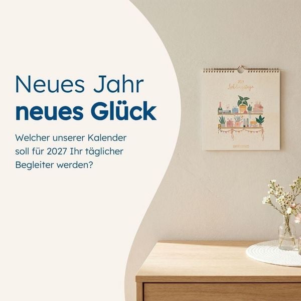 Produktbild: Wandkalender quadratisch 2027 Lieblingstage