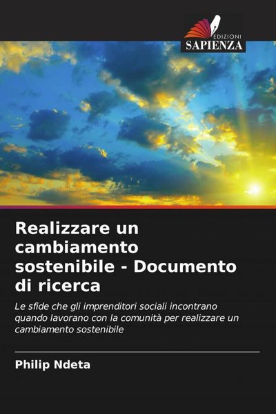 Produktbild: Realizzare un cambiamento sostenibile - Documento di ricerca