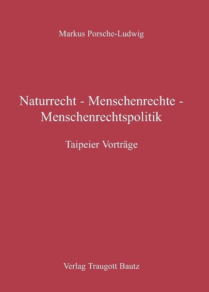 Produktbild: Naturrecht - Menschenrechte - Menschenrechtspolitik