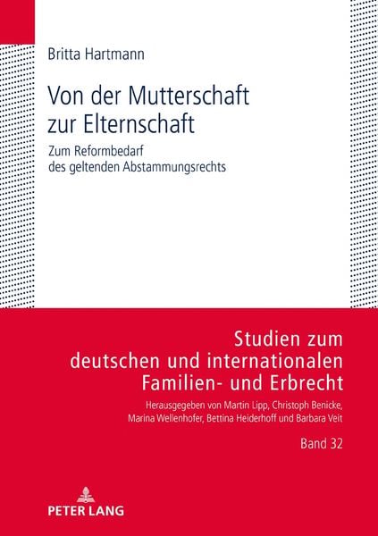 Produktbild: Von der Mutterschaft zur Elternschaft
