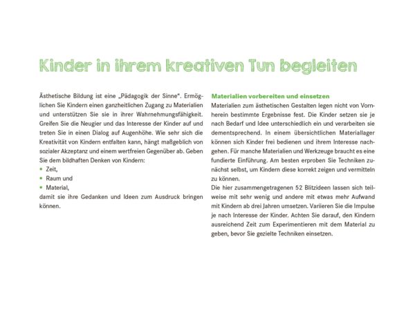 Produktbild: 52 Blitzideen: Kreatives Gestalten