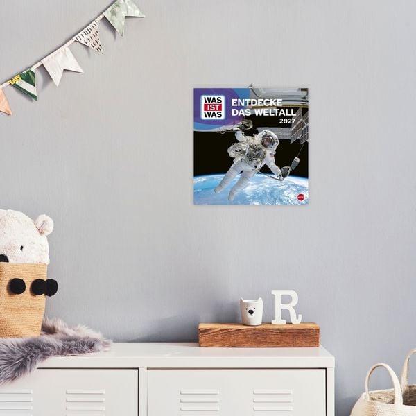 Produktbild: WAS IST WAS Entdecke das Weltall Broschurkalender 2027