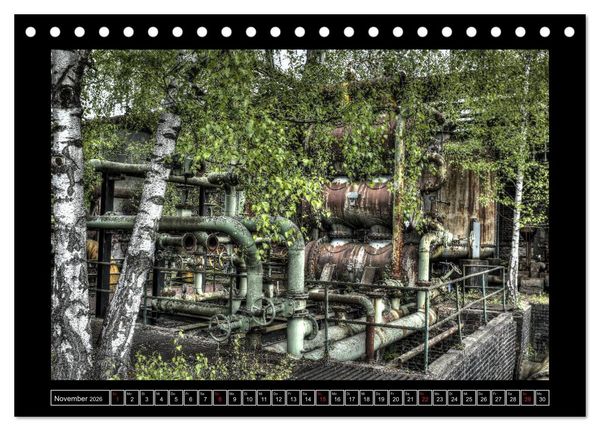 Produktbild: Rost - Quer durch's Ruhrgebiet (Tischkalender 2026 DIN A5 quer), CALVENDO Monatskalender