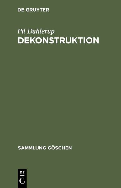 Produktbild: Dekonstruktion