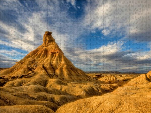 Produktbild: CALVENDO Puzzle Bardenas Reales | 1000 Teile Lege-Gr&ouml;&szlig;e 64x48cm Foto-Puzzle f&uuml;r gl&uuml;ckliche Stunden