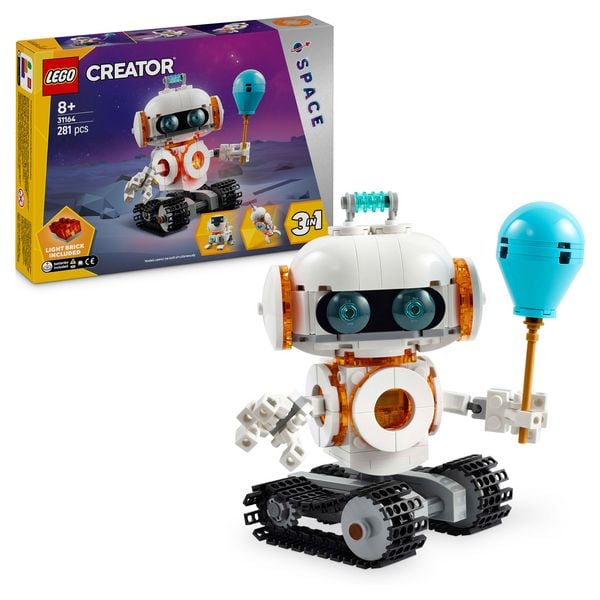 LEGO Creator 3in1 Weltraum-Roboter - Umbaubar in Hund oder Rakete 31164