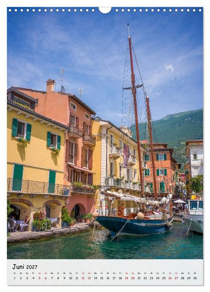 Produktbild: Malcesine - Eine Perle des Gardasees (Wandkalender 2027 DIN A3 hoch), CALVENDO Monatskalender