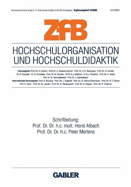 Produktbild: Hochschulorganisation und Hochschuldidaktik