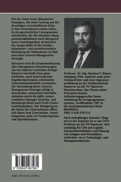 Produktbild: Strategie des General-Management