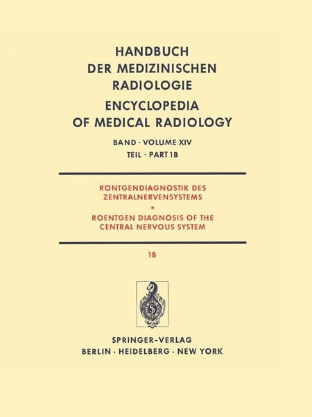 Produktbild: R&ouml;ntgendiagnostik des Zentralnervensystems Teil 1B Roentgen Diagnosis of the Central Nervous System Part 1B