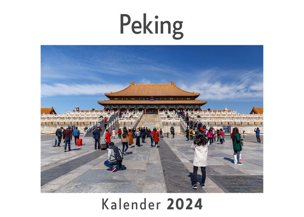Produktbild: Peking (Wandkalender 2024, Kalender DIN A4 quer, Monatskalender im Querformat mit Kalendarium, Das perfekte Geschenk)