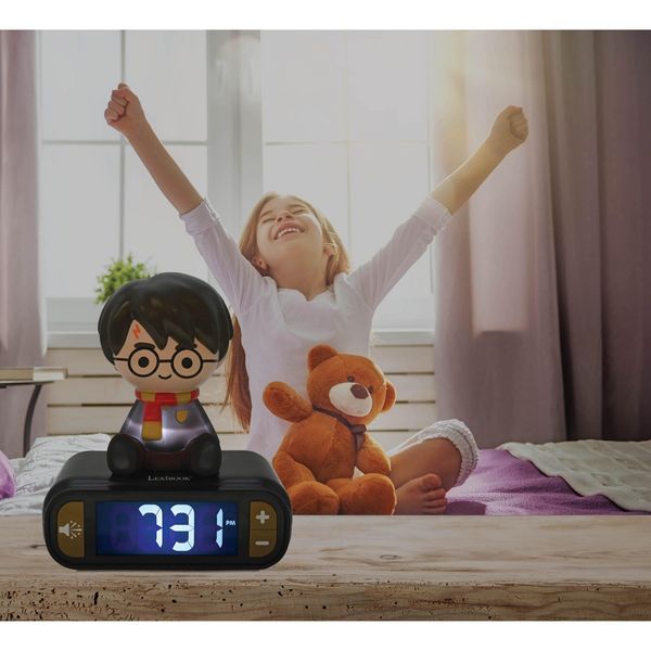 Produktbild: Digitaler Wecker mit Harry Potter 3D-Nachtlicht