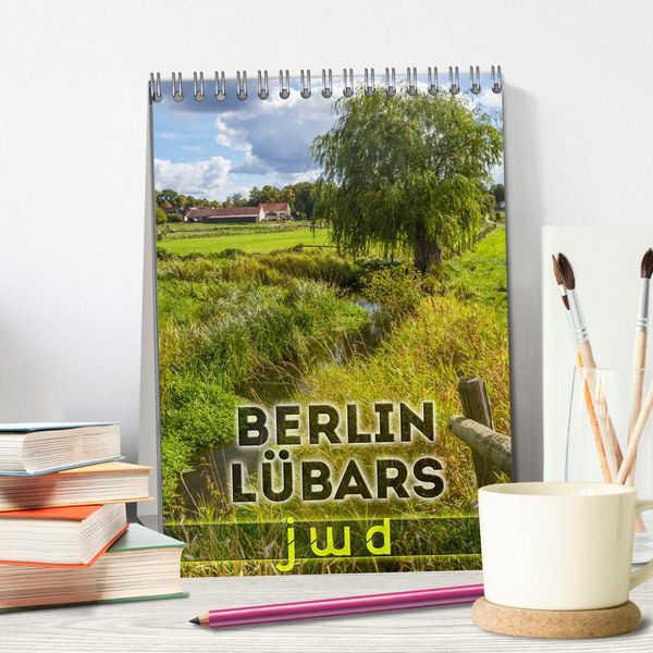 Produktbild: BERLIN L&Uuml;BARS jwd (Tischkalender 2026 DIN A5 hoch), CALVENDO Monatskalender