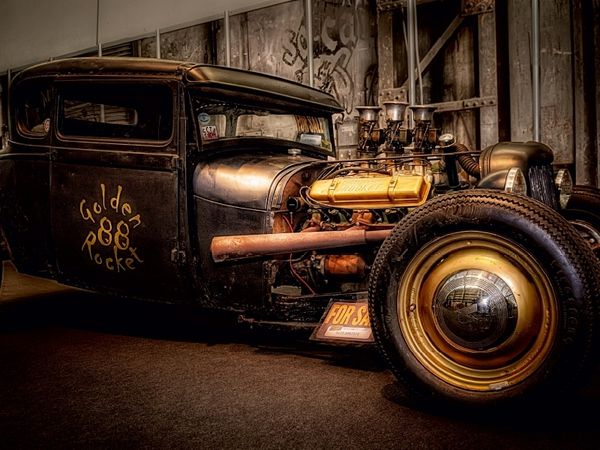 Produktbild: CALVENDO Puzzle Ein Motiv aus dem Kalender Au&szlig;ergew&ouml;hnliche Autos - Hot Rods | 1000 Teile Lege-Gr&ouml;&szlig;e 64x48cm Foto-Puzzle f&uuml;r gl&uuml;ckliche Stunden