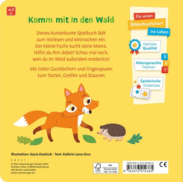 Produktbild: Mein erstes Spiel- und Suchbuch mit dem kleinen Fuchs