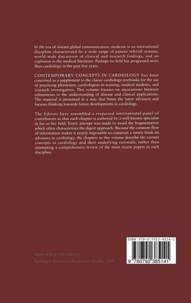 Produktbild: Contemporary Concepts in Cardiology