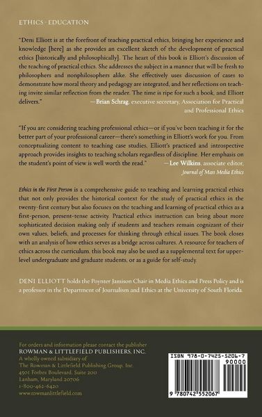 Produktbild: Ethics in the First Person