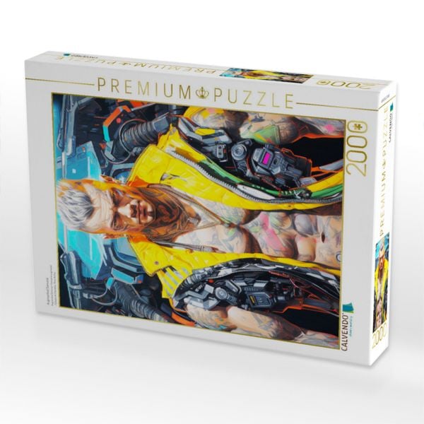 Produktbild: CALVENDO Puzzle Augmented Samurai | 2000 Teile Lege-Gr&ouml;&szlig;e 90x67cm Foto-Puzzle f&uuml;r gl&uuml;ckliche Stunden