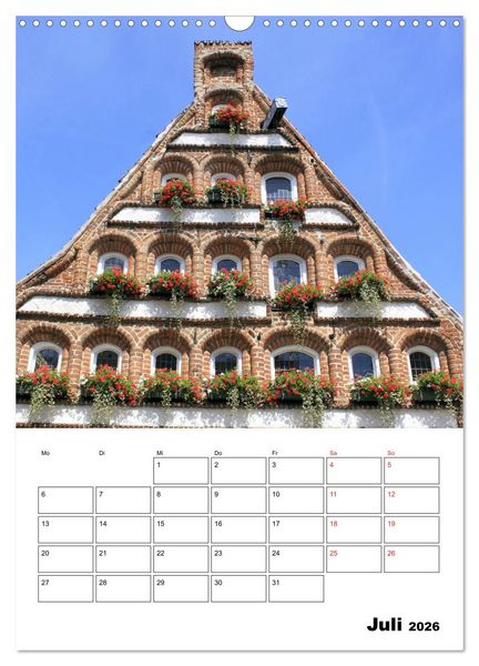Produktbild: L&uuml;neburg, von der sch&ouml;nsten Seite (Wandkalender 2026 DIN A3 hoch), CALVENDO Monatskalender
