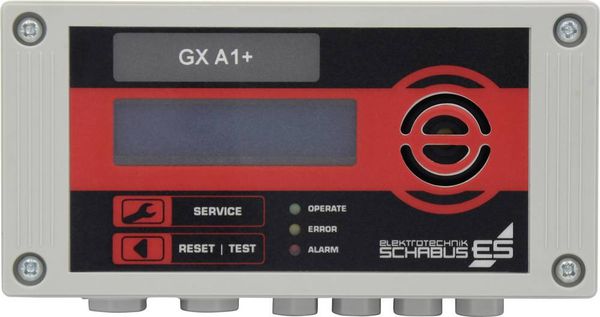 Schabus GX-A1+ Zentrale  ohne Sensor netzbetrieben detektiert Propan, Butan, Methan, Ethanol, Kohlendioxid