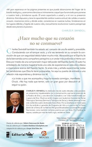 Produktbild: Abrazados por el Esp&iacute;ritu Softcover Embraced by the Spirit