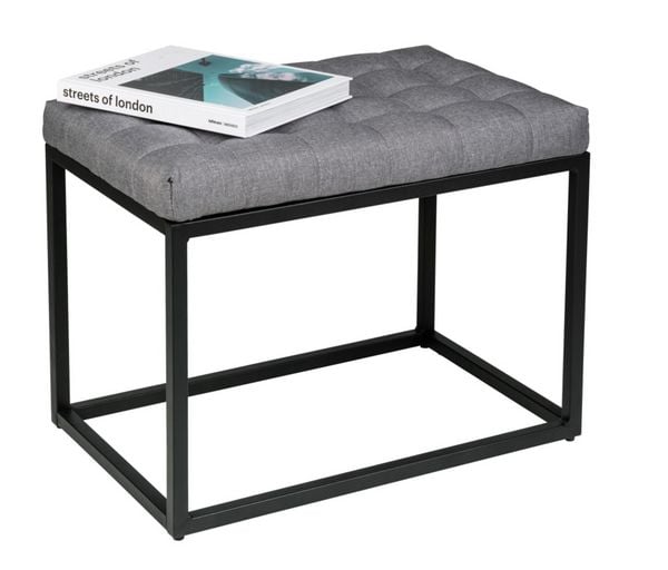 Produktbild: Bank mit Polster Mod. Amandola, 59 x 45,5 x 39 cm, belastbar bis zu 120 kg