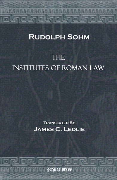 Produktbild: The Institutes of Roman Law