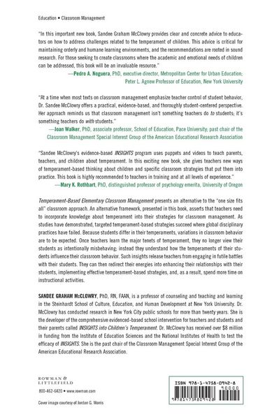 Produktbild: Temperament-Based Elementary Classroom Management