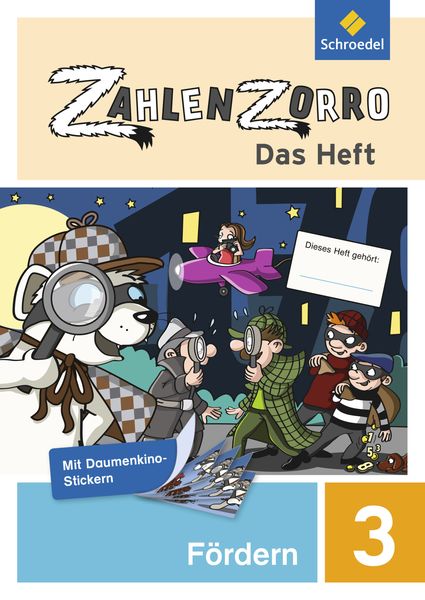 Zahlenzorro - Das Heft, Geheftet von Katrin Klöckner,Eveline Stadler,Frank Wahl,Janine Weigel, Schroedel, 978-3-507-14026-4