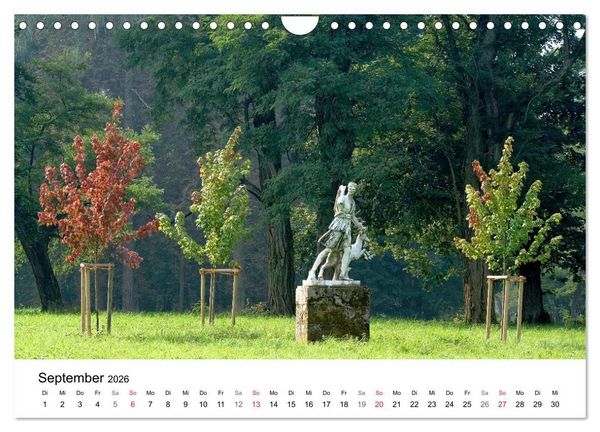 Produktbild: Fasanerie - sch&ouml;nstes Barockschloss Hessens (Wandkalender 2026 DIN A4 quer), CALVENDO Monatskalender