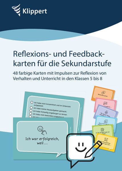 Reflexions- und Feedbackkarten Sekundarstufe, Nonbook von , Klippert Verlag in der AAP Lehrerwelt GmbH, 978-3-403-09017-5