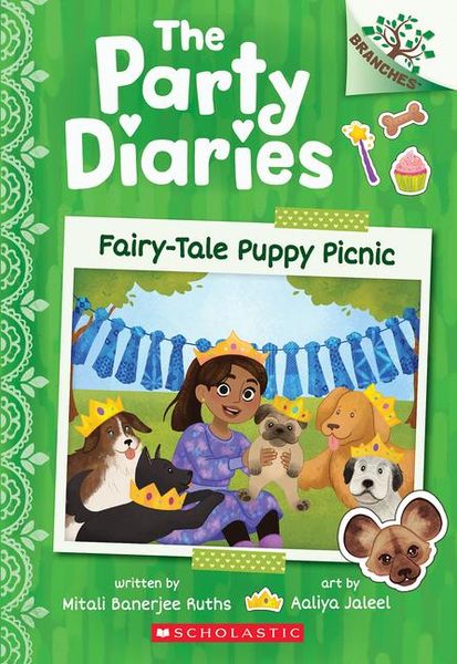Produktbild: Fairy-Tale Puppy Picnic: A Branches Book (the Party Diaries #4)