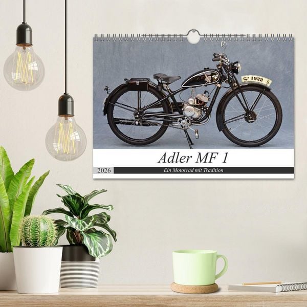 Produktbild: Adler MF 1 (Wandkalender 2026 DIN A4 quer), CALVENDO Monatskalender
