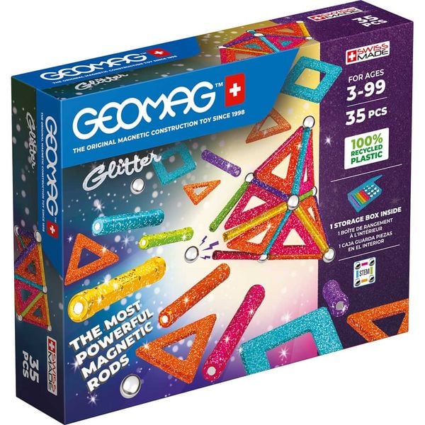 Produktbild: Geomag Glitter Panels Recycled 35