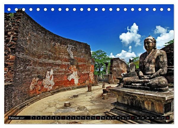 Produktbild: Sri Lanka (Tischkalender 2027 DIN A5 quer), CALVENDO Monatskalender