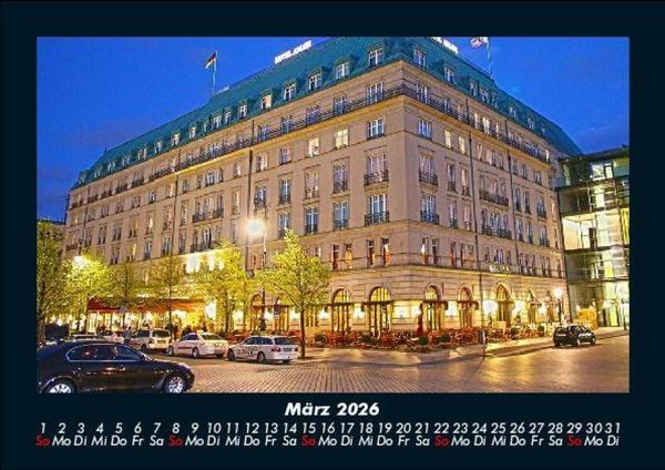Produktbild: Berlin 2026 Fotokalender DIN A5