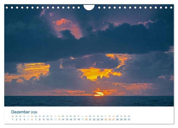 Produktbild: D&auml;nemarks Nordseek&uuml;ste - S&uuml;dj&uuml;tland (Wandkalender 2026 DIN A4 quer), CALVENDO Monatskalender