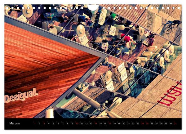 Produktbild: Barcelona - Stadtansichten (Wandkalender 2026 DIN A4 quer), CALVENDO Monatskalender