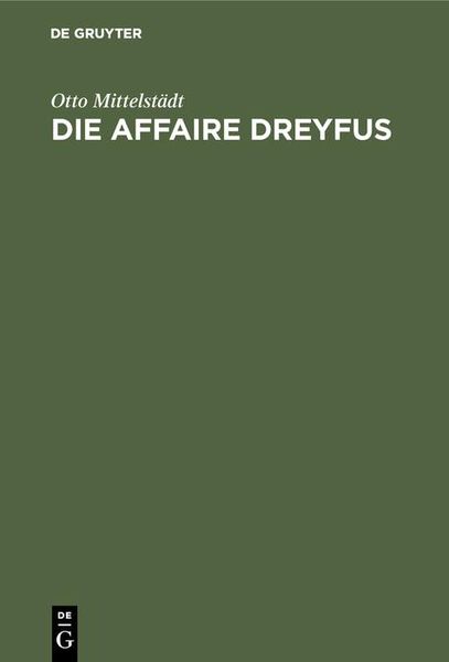 Produktbild: Die Affaire Dreyfus