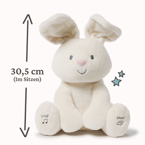 Produktbild: GUND Flora, das singende und sprechende H&auml;schen - spielt Guck Guck mit den Ohren