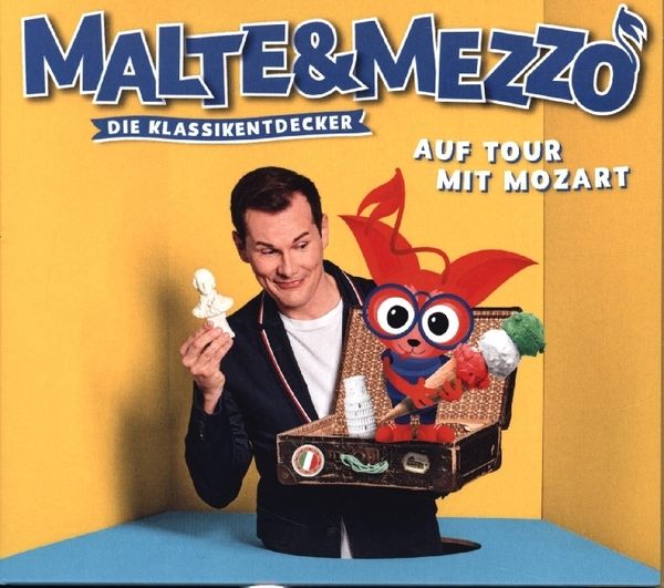 Produktbild: Malte & Mezzo-Auf Tour Mit Mozart