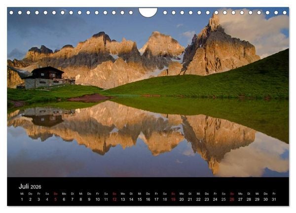 Produktbild: Alpen (Wandkalender 2026 DIN A4 quer), CALVENDO Monatskalender