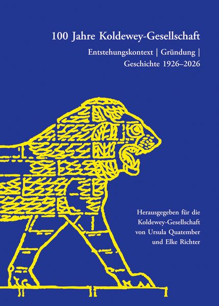 Produktbild: 100 Jahre Koldewey-Gesellschaft