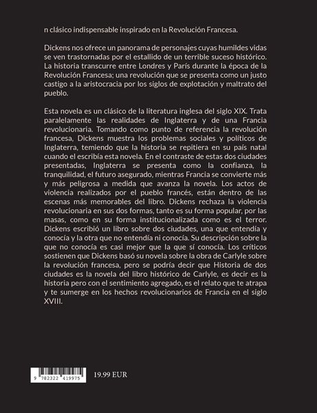 Produktbild: Historia de dos ciudades