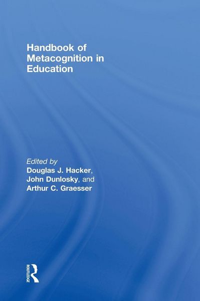 Produktbild: Handbook of Metacognition in Education
