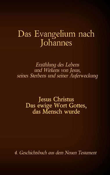 Produktbild: Das Evangelium nach Johannes