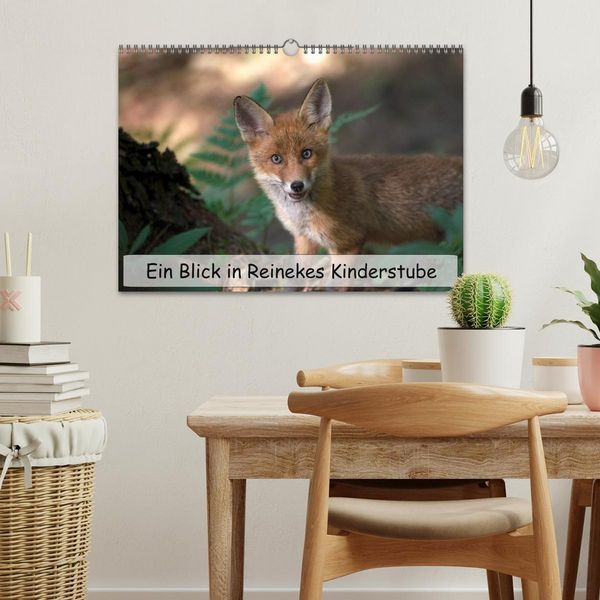 Produktbild: Ein Blick in Reinekes Kinderstube (Wandkalender 2026 DIN A3 quer), CALVENDO Monatskalender
