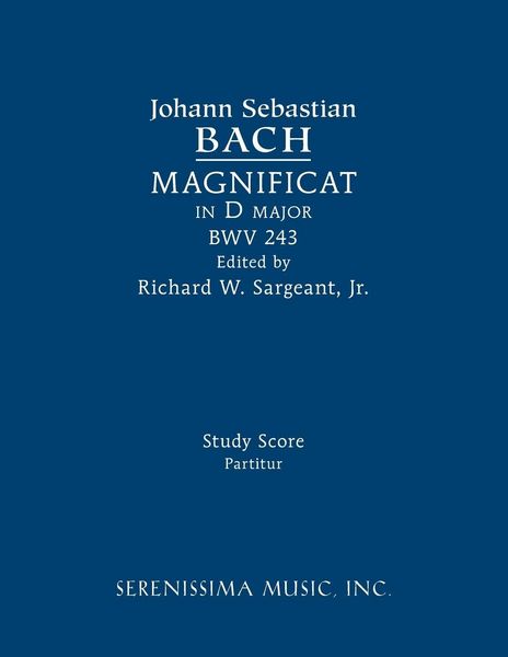 Produktbild: Magnificat in D major, BWV 243